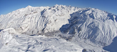 accès piste val d'isère